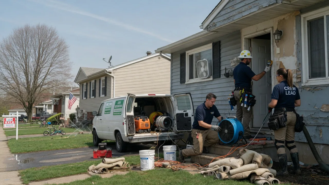 Flood Cleanup in Alvordton, OH near me