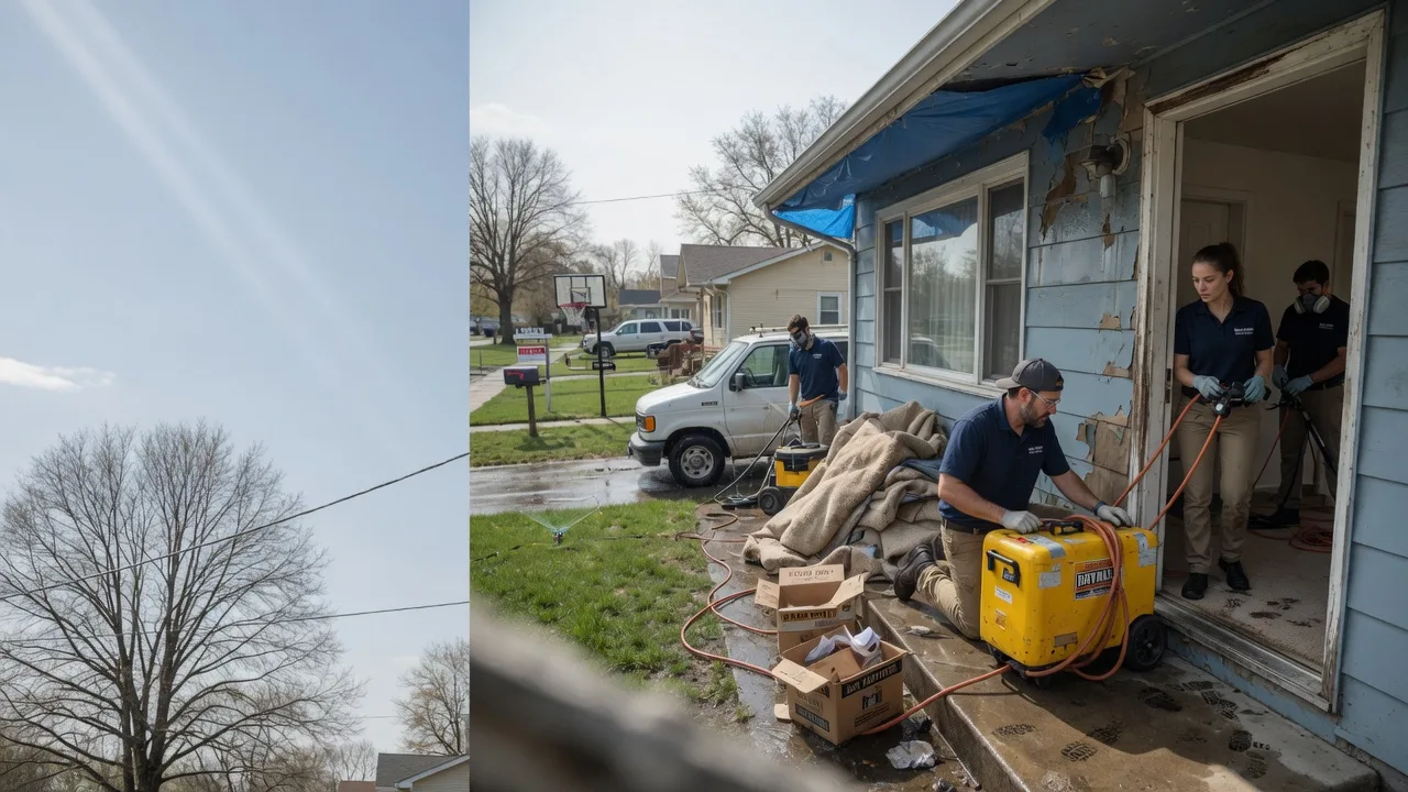 Basement Flood Cleanup in Alvordton, OH near me